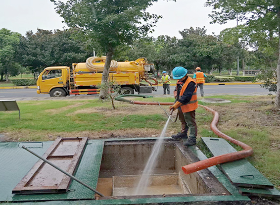 通川化油池清理